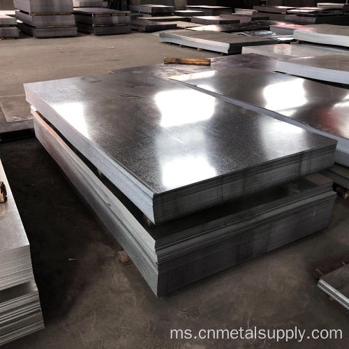 Plat logam lembaran keluli galvanized 4mm tebal